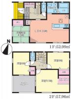いわき市内郷駅前第1　リーブルガーデンS　新築分譲住宅2棟　"超ドいい家"