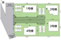 いわき市内郷御御厩町　グラファーレ　新築分譲住宅　4棟