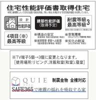 いわき植田町第19　クレイドルガーデン　新築分譲住宅　植田駅 徒歩7分! 残り1棟