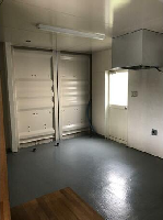 いわき市薄磯 コンテナ型貸飲食店舗　各種クラブの施設や事務所にもどうぞ。