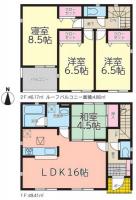 いわき市小浜町第1　クレイドルガーデン　新築分譲住宅3棟　泉駅 車6分!