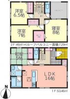 いわき市平下神谷　クレイドルガーデン第10　新築分譲住宅7棟