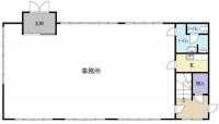  いわき市平谷川瀬3丁目　事務所　ヨークベニマル谷川瀬店そば