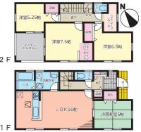 いわき市鹿島町船戸第2　新築分譲住宅リーブルガーデン 17棟　"超ドいい家"　8～15号棟　