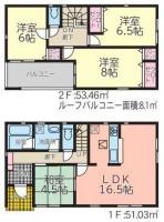 いわき市勿来町窪田 第2　クレイドルガーデン 　新築分譲住宅　1棟